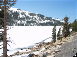 [Snow Covered Lake]