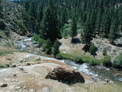 #123_Looking Down Towards Buckey Creek & Hot Springs